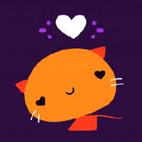 coeur chat